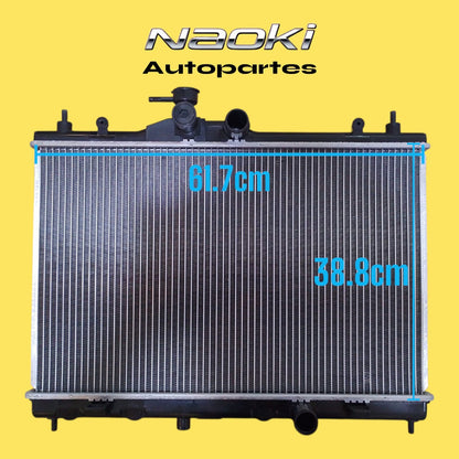 Radiador Nissan Tiida 2006 Al 2017 Con Y Sin Aire  1.6l/1.8L