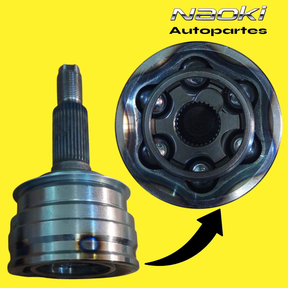 Espiga Chevrolet Optra 2006 Al 2010 Derecho o Izquierdo Estrias 33 Sin abs Homocinética