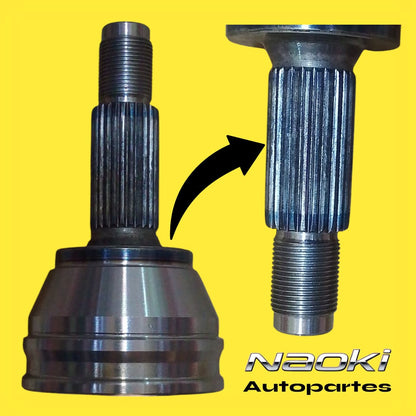 Espiga Ford Fiesta First 2003 Al 2010 Derecho o Izquierdo Estrias 25 Sin abs Homocinética