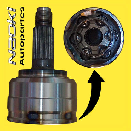 Espiga Honda Civic 2001 Al 2005 Derecho o Izquierdo Estrias 26 Sin abs Homocinética