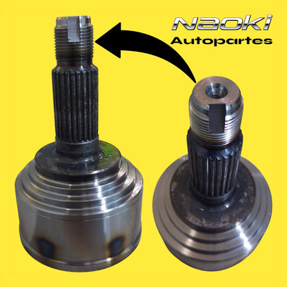 Espiga Honda Civic 2006 Al 2011Derecho o Izquierda Estrias 26 Sin abs Homocinética