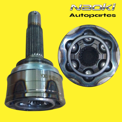 Espiga Dodge Atos 2000 Al 2004 Derecho o Izquierda Estrias 25 Sin abs Homocinética