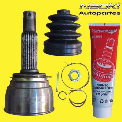 Espiga Dodge Verna 2004 Al 2006 Derecho o Izquierda Estrias 25 Sin abs Homocinética