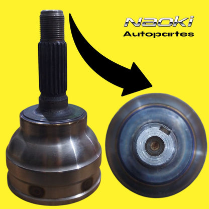 Espiga Peugeot 206 1999 Al 2009 Derecho o Izquierdo Estrias 21 Sin abs Homocinética