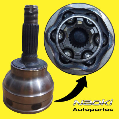 Espiga Peugeot 206 1999 Al 2009 Derecho o Izquierdo Estrias 21 Sin abs Homocinética