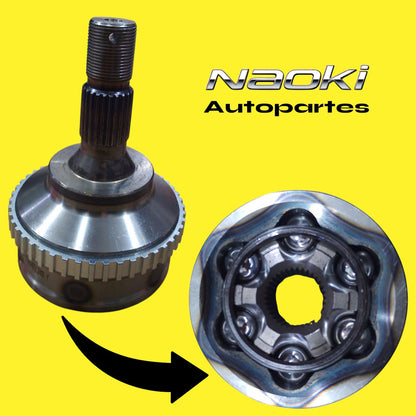 Espiga Peugeot Partner 2004 Al 2012 Derecho o Izquierdo Estrias 25 Con abs Homocinética
