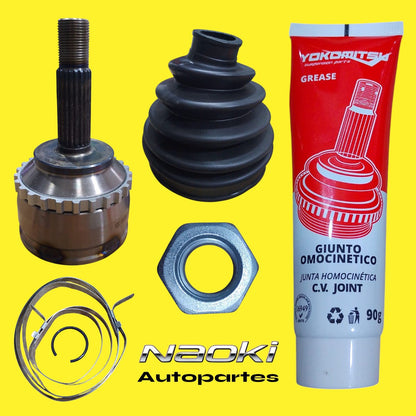 Espiga Renault Euro Clio 2007 Al 2010 Derecho o Izquierdo Estrias 21 Con abs Homocinética