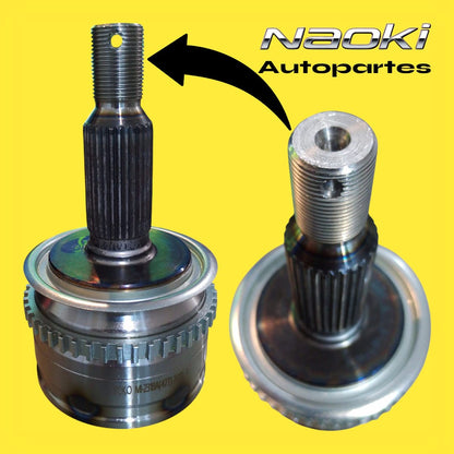 Espiga  Mitsubishi L200 2016 Al 2019 Derecho o Izquierdo Estrias 30 Con abs Homocinética