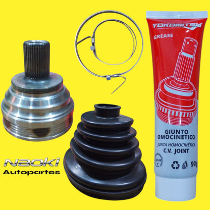 Espiga Volkswagen Beetle 2012 Al 2019 Derecho o Izquierdo Estrias 36 Sin abs Homocinética