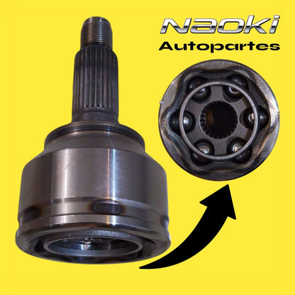 Espiga Mazda 3 2004 Al 2009 Derecho o Izquierdo Estrias 28 Sin abs Homocinética