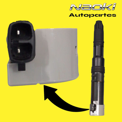 Bobina Renault Megane 2001 Al 2008, 1.6,2.0, Ngk 2 Pines